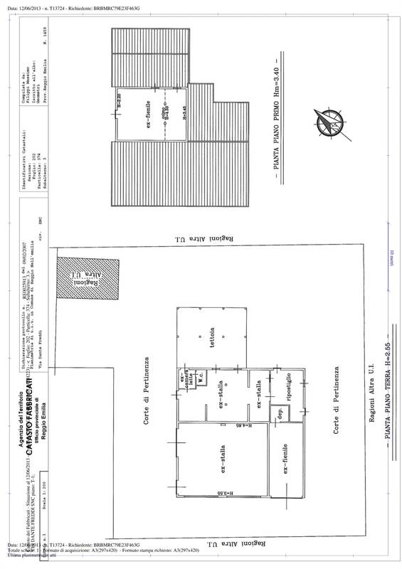 PLANIMETRIA_stalla fienile  1693 1